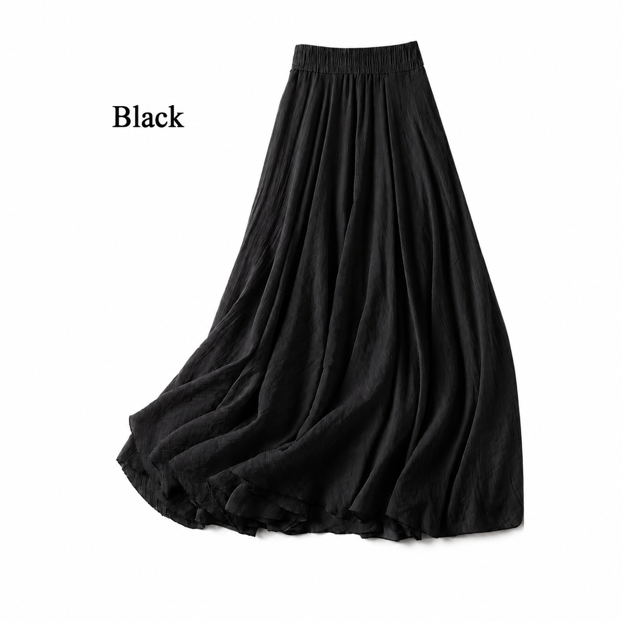Flowy Linen Maxi Skirt